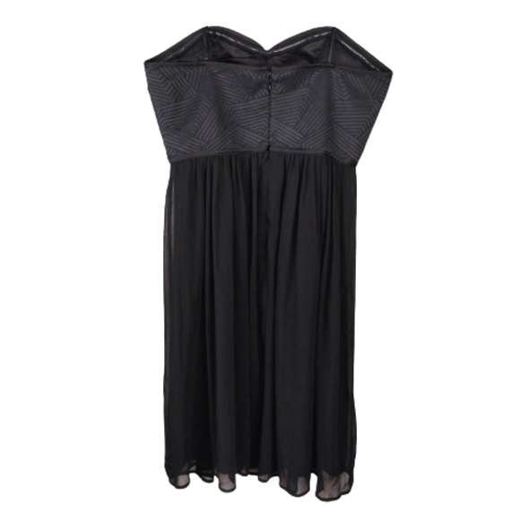 NWT Max & Cleo Strapless Corset Top Fit & Flare Dress in Black Sz. 4 - Picture 7 of 15